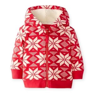 Hanna Andersson snowflakes winter holiday set hoodie